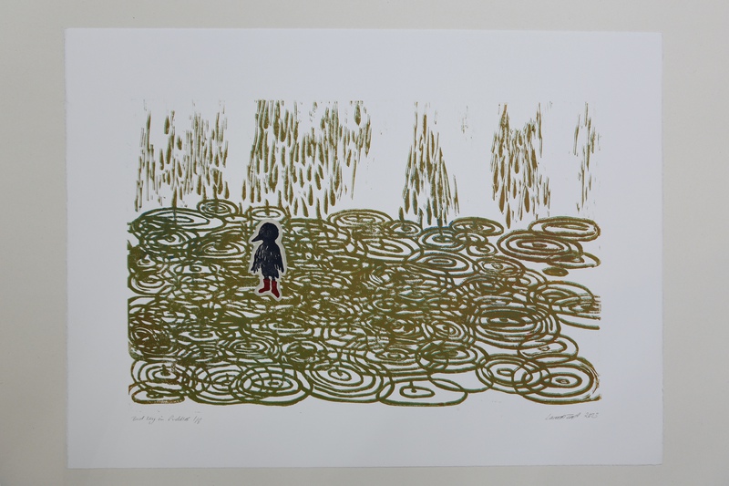 view:82080 - Laura Ford, Bird Boy in Puddles - 