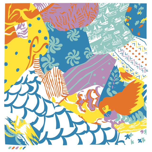 Lauren Godfrey - Archipela-go-go (Alessio, Alex, Bronwyn, Evan, Joel, Juha, Kent, Laura, Len, Michelle, Nicholas, Sheena, Sriwhana, Violet), Print