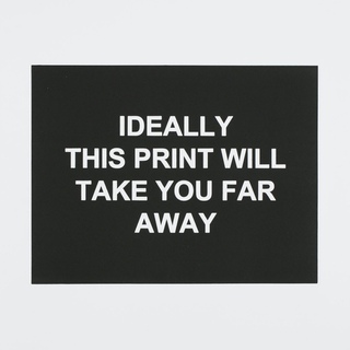 Laure Prouvost, Ideally this print will take you far away