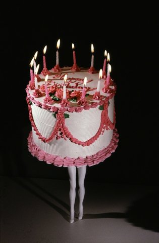 Laurie Simmons - Walking Cake (Color)