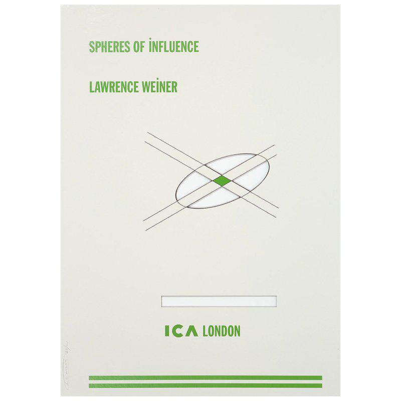 view:48326 - Lawrence Weiner, Spheres of Influence - 