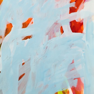 Leah Durner, Untitled (turquoise fuschia yellowgreen)