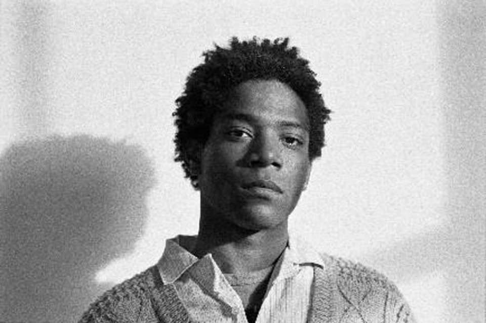 Lee Jaffe,  Jean-Michel Basquiat #1 / B&W Portrait