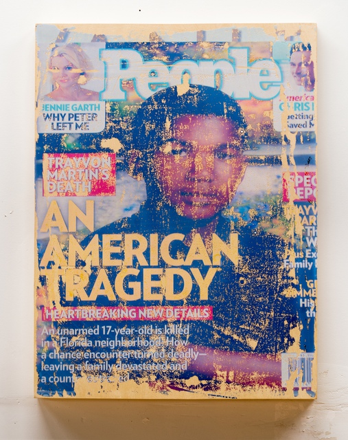 Lester Merriweather - F••k You Mean An American Tragedy?, Mixed Media