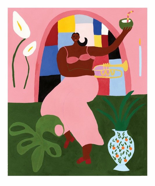 Lilian Martinez - Calla Lily Dancer, Print