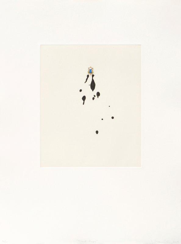 exhibition - Black Drips