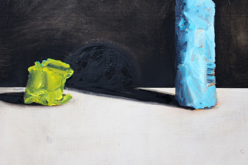 view:84657 - Lisa Kellner, Six Feet (paint sticks) - 