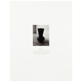 Lorna Simpson, Van De Zee Prop Vase