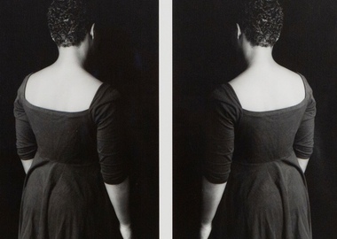 work by Lorna Simpson - Partition and TIme #:91753