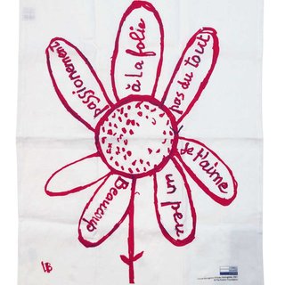 Louise Bourgeois, Virtues Theologales - Tea towel
