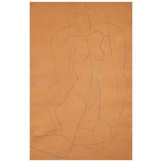 Louise Nevelson, Seated Female Nude