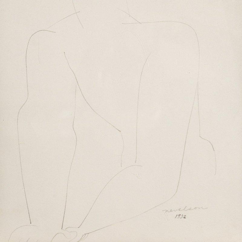 view:55336 - Louise Nevelson, Male Nude - 