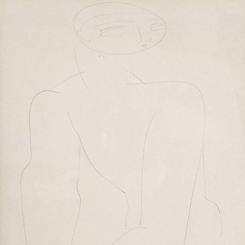 view:55337 - Louise Nevelson, Male Nude - 