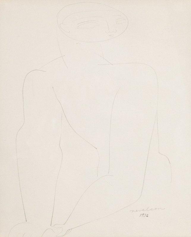 view:55339 - Louise Nevelson, Male Nude - 