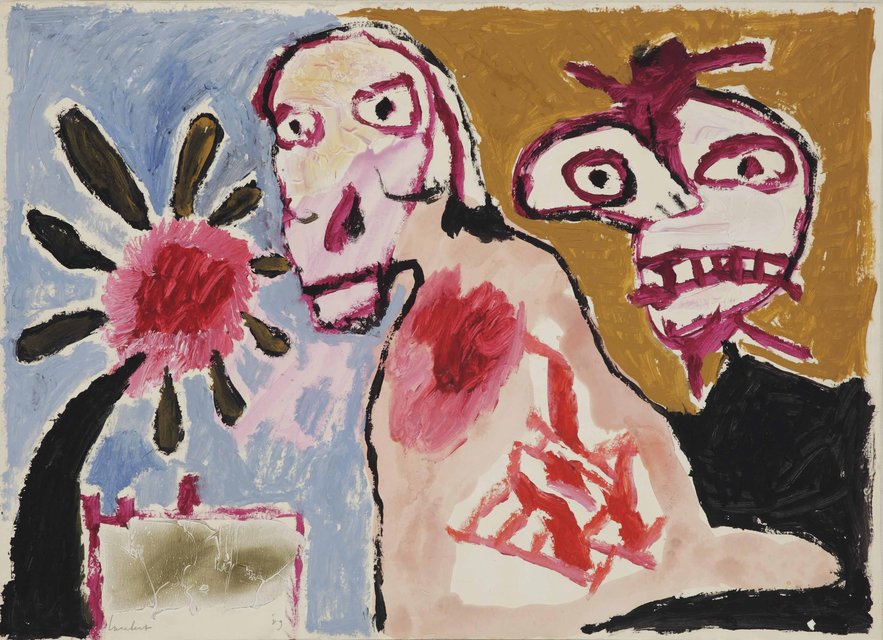 Lucebert Swaanswijk - Untitled, Work on Paper