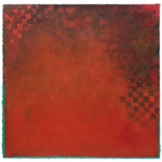 Maggi Brown, Red with Green Border