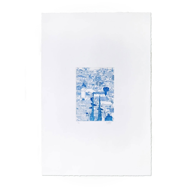 Manuel López - El Sereno View (Your ad here), Print