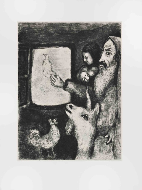 Marc Chagall - The Dove of the Ark, Print