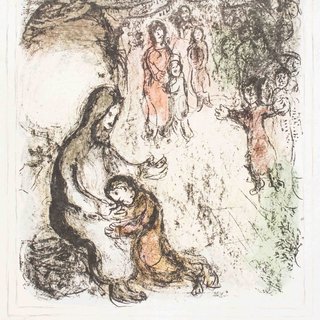 Marc Chagall, Jacob's Blessing