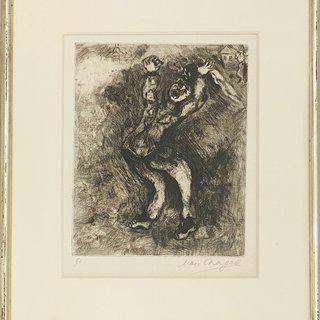 Marc Chagall, Le fou qui vend la sagesse (#91)