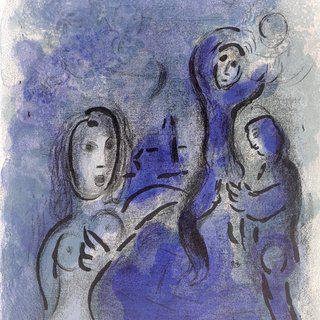 Marc Chagall, Rahab and the Jericho Artisans