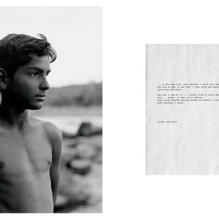 Marc Ohrem-Leclef, Sadiq rested on the rocks after a swim in the Kaveri River. Karnataka