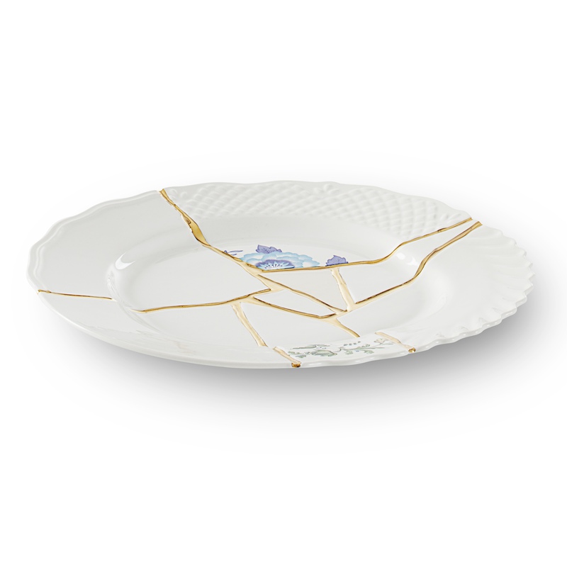 view:87678 - Marcantonio, Kintsugi Dinner Plate (III) - 