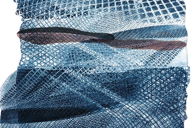 view:77778 - Marcy Rosenblat, Blue Netting - 