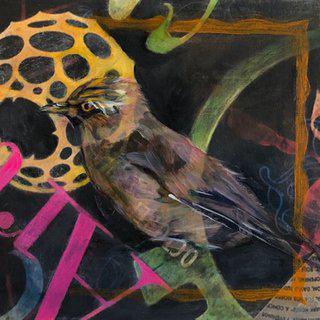 Marie-Ange Hoda Ackad, Untitled with Bird
