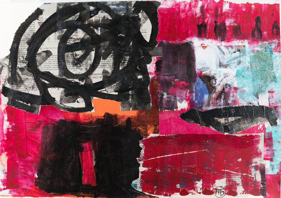Marisu Solís - Luz Naranja de Atardecer, Work on Paper