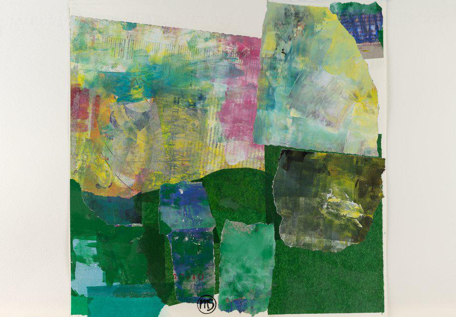Marisu Solís - Paisaje con Rosas, Work on Paper