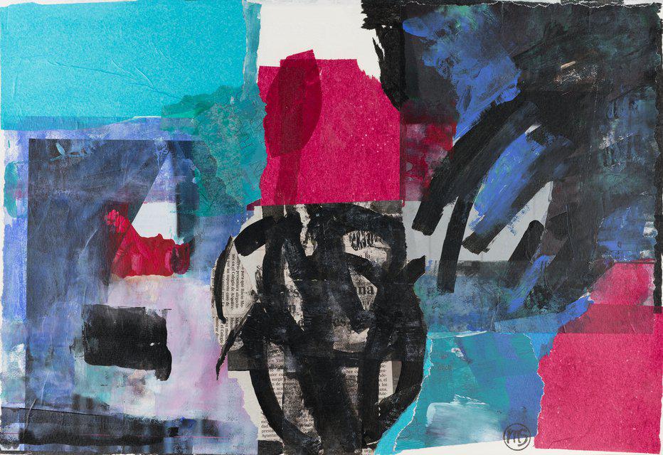Marisu Solís - Colores Fríos, Work on Paper
