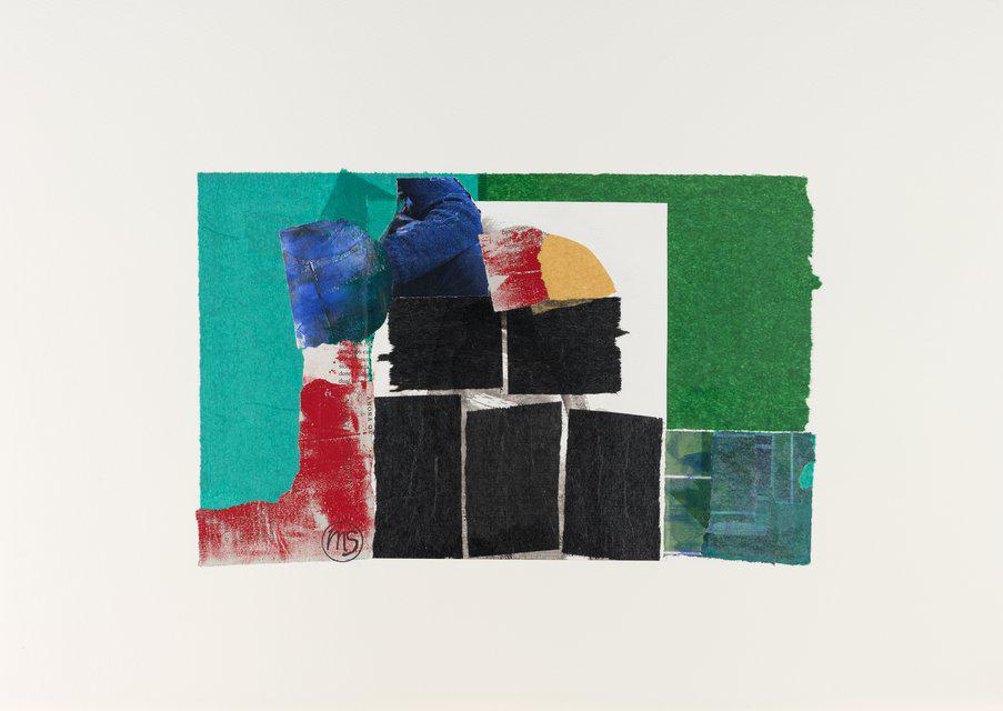 Marisu Solís - Paisaje en Verde 1, Work on Paper