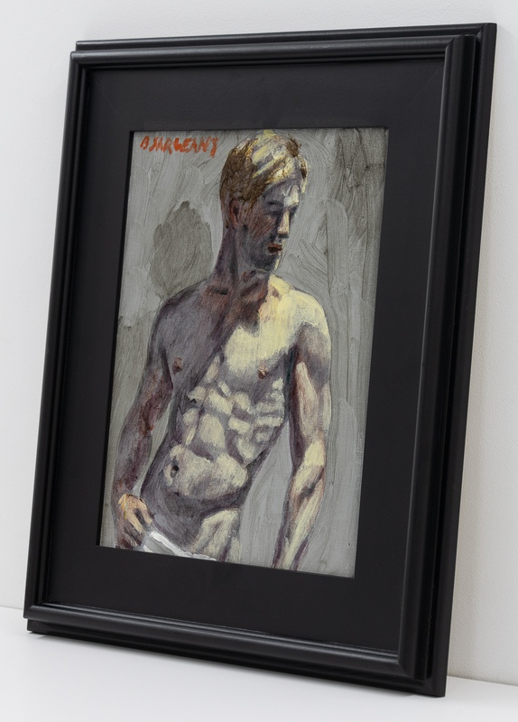 view:69844 - Mark Beard, [Bruce Sargeant (1898-1938)] Man in Towel Looking to the Side - 