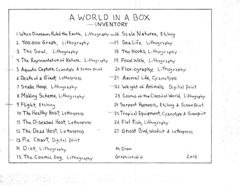 view:17491 - Mark Dion, World in a Box - 