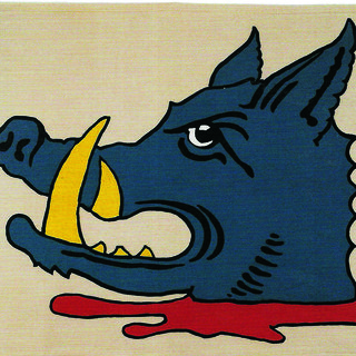 Hunting Standard (Boar) art for sale
