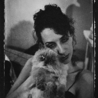 Mark Morrisroe, Untitled (Janet with Cat)