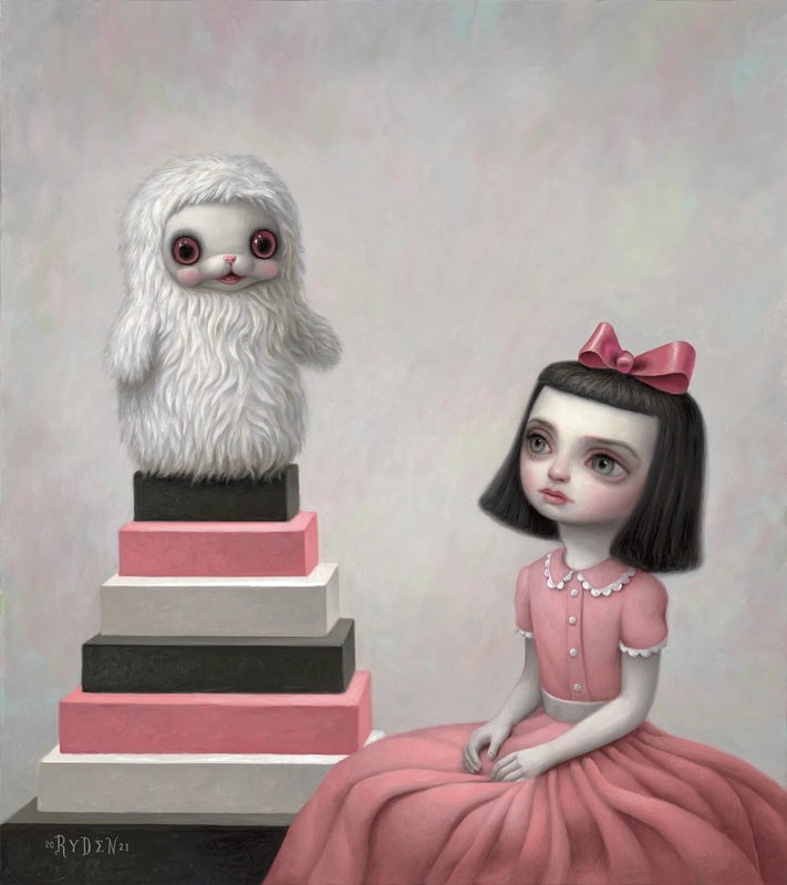 view:69691 - Mark Ryden, YUKI THE YOUNG YAK (WHITE) - 