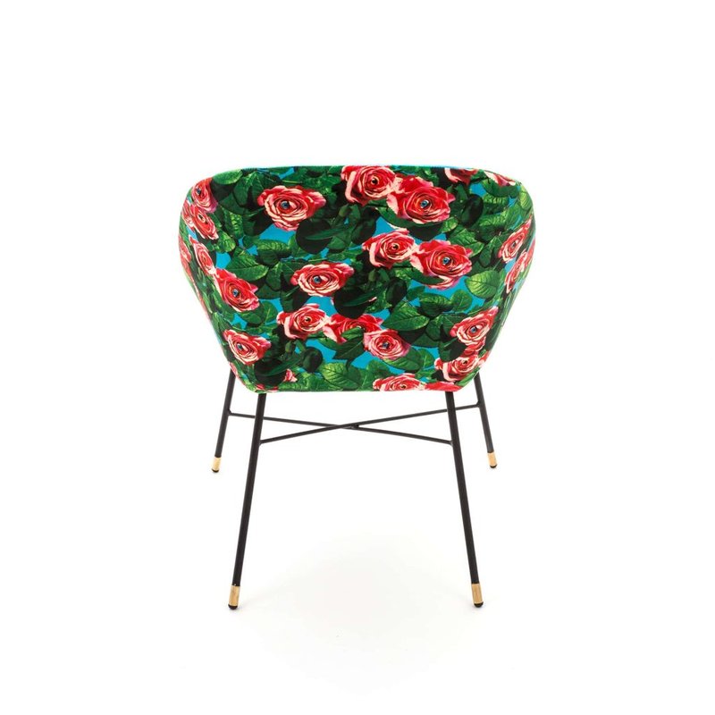 view:19857 - Toiletpaper, Roses Padded Chair - 