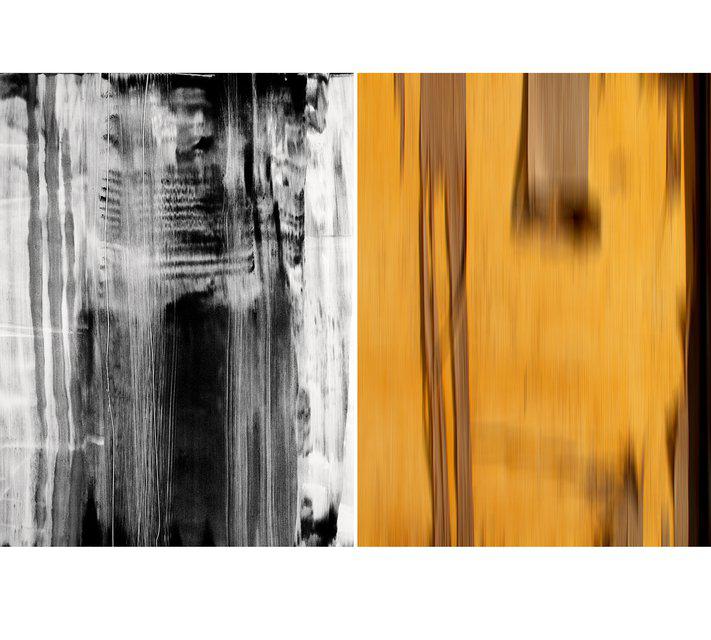 Mazal Mankus - Untitled Diptych 2002 #3, Print