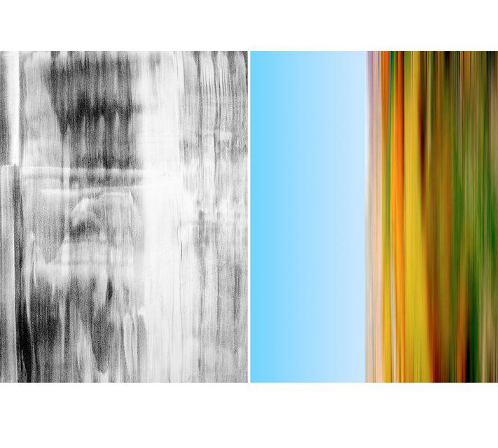 Mazal Mankus - Untitled Diptych 2002 #9, Print
