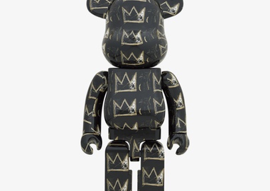 Medicom Toy - 400% Bearbrick Andy Warhol X Jean-Michel Basquiat #4