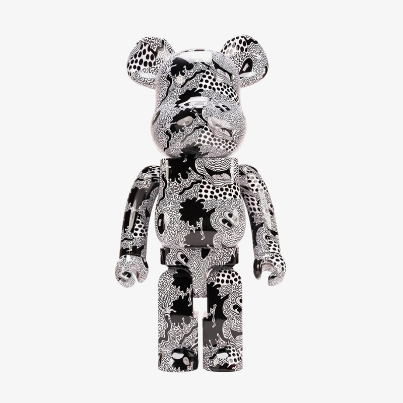 Medicom Toy - 1000% Bearbrick Keith Haring Mickey Mouse for Sale 