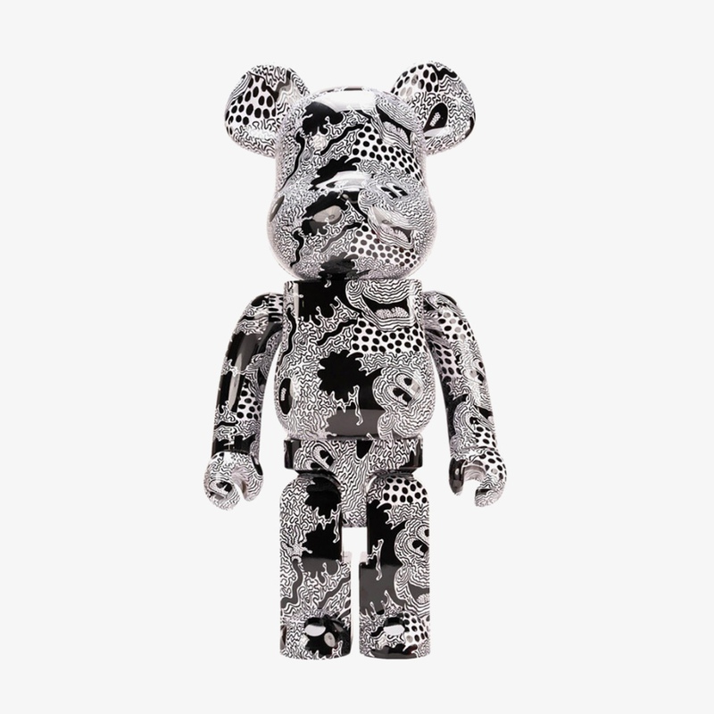 Medicom Toy - 1000% Bearbrick Keith Haring Mickey Mouse for Sale | Artspace