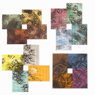 Four Color Quartets art for sale