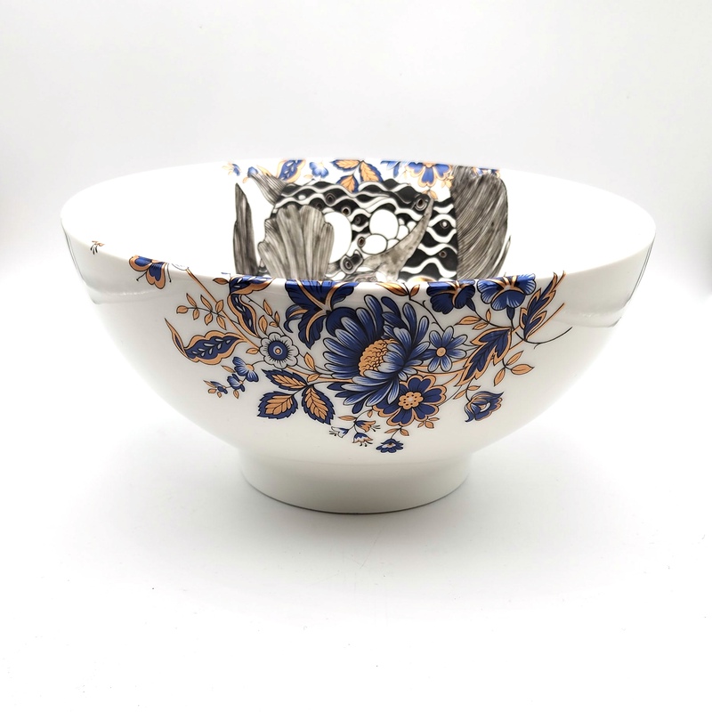 view:81265 - Melanie Sherman, Poisson En Mission Serving Bowl - 