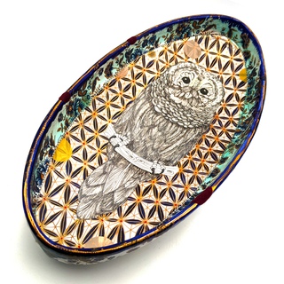 Melanie Sherman, Owl Bowl - Eulenschale