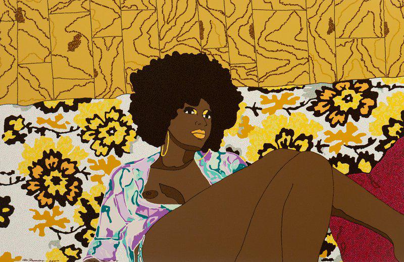 view:53256 - Mickalene Thomas, Why Can't We Just Sit Down and Talk It Over? - 