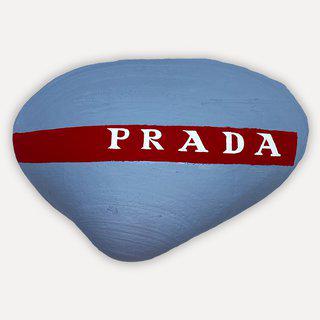 Consumerism Ashore, Prada Sport Seashell art for sale