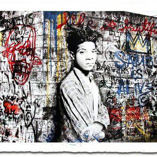 Mr. Brainwash, Homage to Jean Michel Basquiat